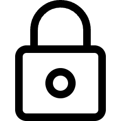 Lock 6 Icon from Ultimate Regular Set
