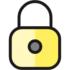 Lock 6 Icon from Ultimate Colors Set