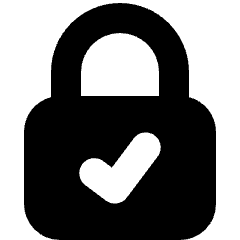 Lock Encryption Icon from Micro Solid Set