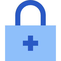 Lock Encryption Add Icon from Sharp Flat Set