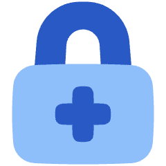 Lock Encryption Add Icon from Plump Flat Set