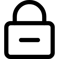 Lock Encryption Remove Icon from Core Line Set