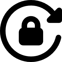 Lock Rotation Icon from Core Remix Set
