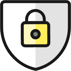 Lock Shield Icon from Ultimate Colors Set