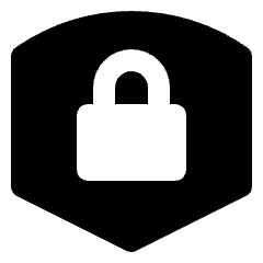 Lock Shield Icon from Nova Solid Set
