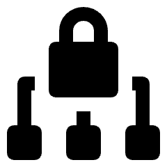 Multiple Lock 1 Icon from Nova Solid Set