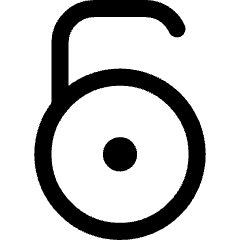 Padlock Circle 2 Icon from Core Line Set