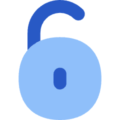 Padlock Circle 2 Icon from Flex Flat Set