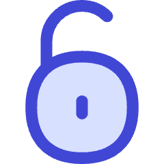 Padlock Circle 2 Icon from Flex Duo Set
