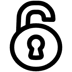 Padlock Circle 2 Icon from Plump Line Set