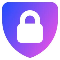 Padlock Shield Icon from Core Gradient Set