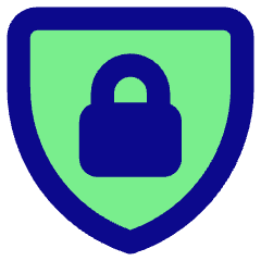 Padlock Shield Icon from Core Pop Set