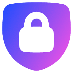 Padlock Shield Icon from Plump Gradient Set