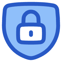 Padlock Shield Icon from Plump Duo Set