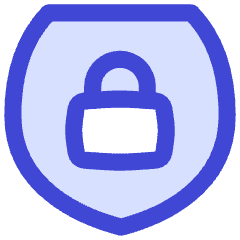 Padlock Shield Icon from Flex Duo Set
