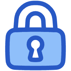 Padlock Square 1 Icon from Plump Duo Set