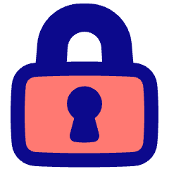 Padlock Square 1 Icon from Plump Pop Set