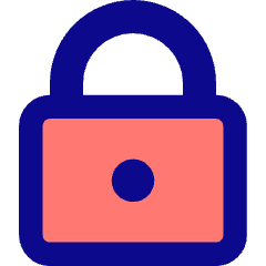 Padlock Square 1 Icon from Core Pop Set