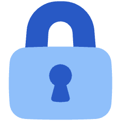 Padlock Square 1 Icon from Plump Flat Set