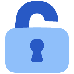 Padlock Square 2 Icon from Plump Flat Set