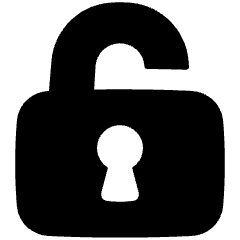 Padlock Square 2 Icon from Plump Solid Set