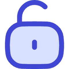 Padlock Square 2 Icon from Flex Duo Set