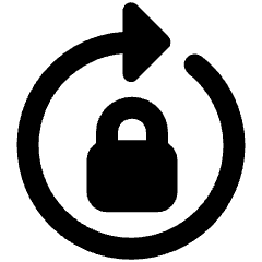 Rotation Lock Rotate Icon from Ultimate Bold Set