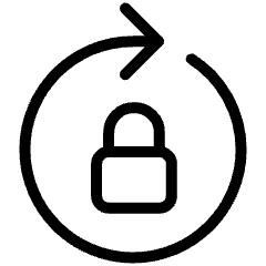 Rotation Lock Rotate Icon from Ultimate Light Set