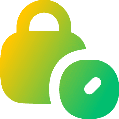 Temporary Lock Icon from Flex Gradient Set