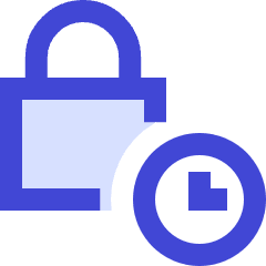 Temporary Lock Icon from Sharp Duo Set