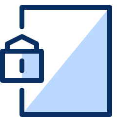Document Lock Encrypt Icon from Cyber Duotone Set