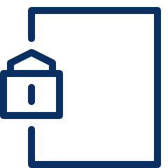 Document Lock Encrypt Icon from Cyber Line Set