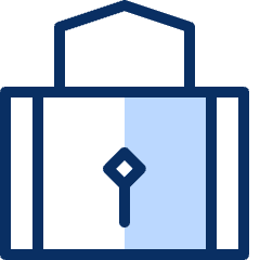 Lock Close 2 Icon from Cyber Duotone Set