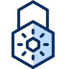 Lock Close 3 Icon from Cyber Duotone Set