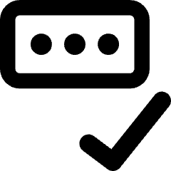 Correct Password Icon from Core Remix Set