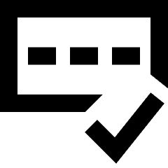 Correct Password Icon from Sharp Remix Set