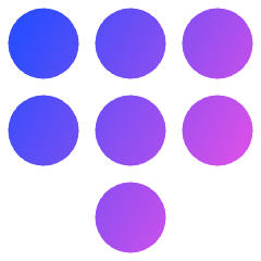 Dial Pad 1 Icon from Plump Gradient Set