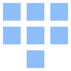 Dial Pad 1 Icon from Sharp Flat Set
