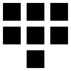 Dial Pad 1 Icon from Sharp Solid Set