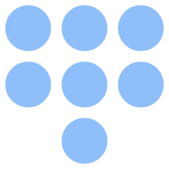 Dial Pad 1 Icon from Plump Flat Set