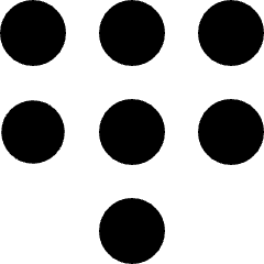 Dial Pad 1 Icon from Micro Solid Set