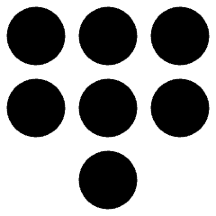 Dial Pad 1 Icon from Plump Solid Set