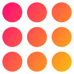 Dial Pad 2 Icon from Plump Gradient Set