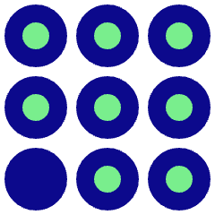 Dial Pad Bottom Left Icon from Plump Pop Set