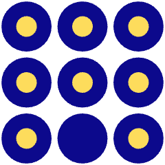 Dial Pad Bottom Middle Icon from Core Pop Set
