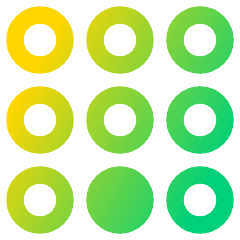 Dial Pad Bottom Middle Icon from Plump Gradient Set