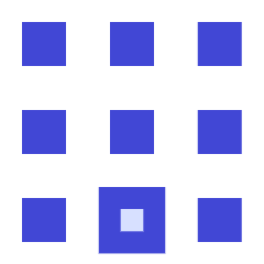 Dial Pad Bottom Middle Icon from Sharp Duo Set