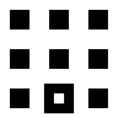 Dial Pad Bottom Middle Icon from Sharp Line Set