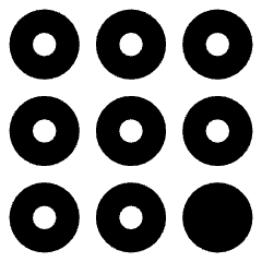 Dial Pad Bottom Right Icon from Core Solid Set