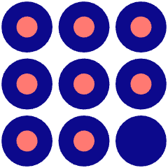 Dial Pad Bottom Right Icon from Core Pop Set